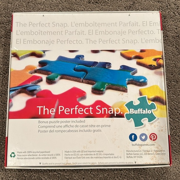 Apple Cove Puzzle - 550 Pieces and enchanted forest puzzle 500 pieces set of 2 - Picture 4 of 4